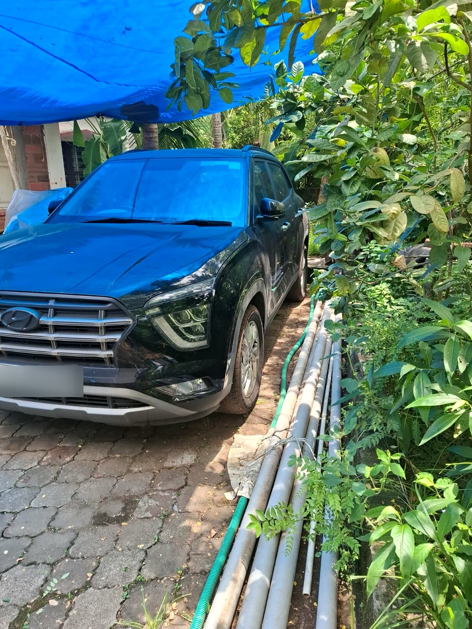 Hyundai Creta black front view