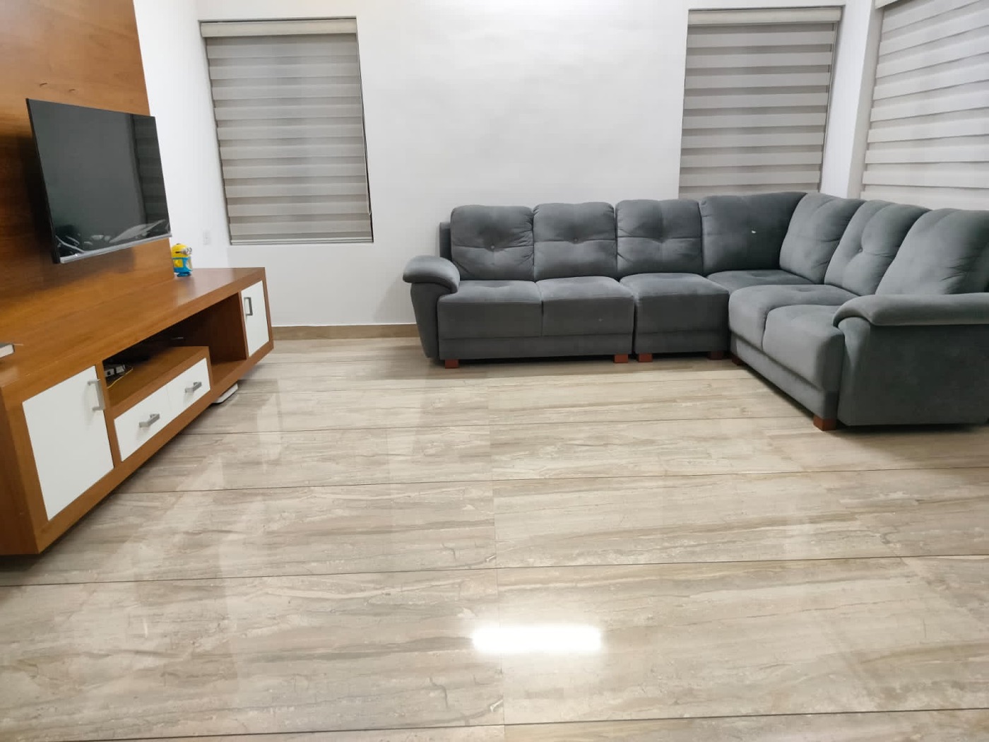 Spacious living room